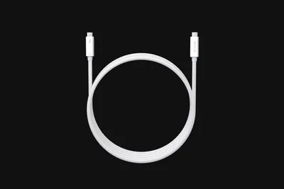 Immagine prodotto di Cavo Razer Thunderbolt 4, 2 m (bianco, fino a 100 watt) (RC21-01870200-R3M1)