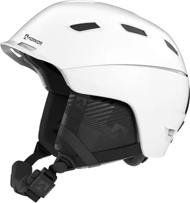Produktbild von Marker Unisex – Erwachsene AMPIRE Fleece Skihelm, White, L