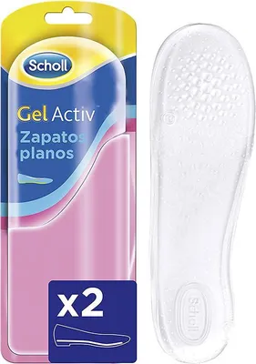 Immagine prodotto di Scholl Gelactiv solette per scarpe piatte taglia 35 40 5