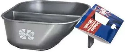 Produktbild von RONNEY Professional Färbeschale, zweigeteilt - grau