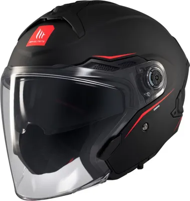 Produktbild von MT COSMO SV SOLID Jethelm S in schwarz