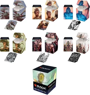 Produktbild von Ultra Pro - Deck Box - Phyrexia Alles wird EINE 100+ Deck Box für Magic: the Gathering B sein