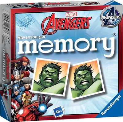 Immagine prodotto di Mini Memory® | 48 carte illustrate | Marvel Avengers | Ravensburger | Gioco
