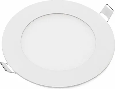 Produktbild von OPTONICA LED-Einbauleuchte 2601, 6 W, 440 lm, 6000K,rund, 95 RA, weiß