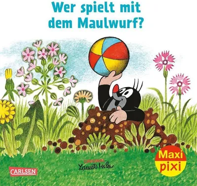 Obrázok produktu pre Maxi Pixi 406: Wer spielt mit dem Maulwurf?