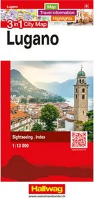 Obrázek produktu pro Hallwag Mapa města Lugano