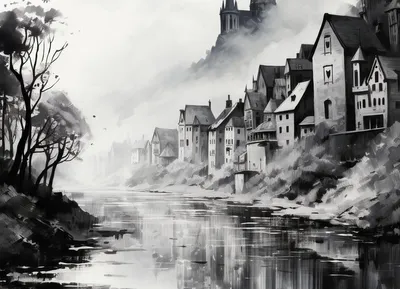 Produktbild von Plakat 18x13cm Nebelreflexion