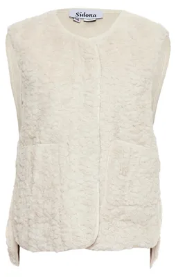 Image de Gilet CALEY pour femme - Blanc, M