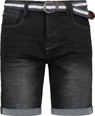 Produktbild von Sublevel Bermuda Shorts Jeans Gürtel Eingrifftaschen Modisch Größe: 30W
