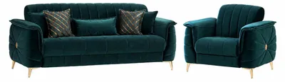 Produktbild von Sofa Set Osorno, Grün Stellvariante 2+1