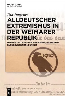 Produktbild von Alldeutscher Extremismus in der Weimarer Republik