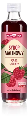 SYROP MALINOWY 250 ml - POLSKA RÓŻA