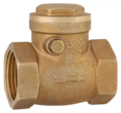 Productafbeelding van 1 stuks DN20 (binnendraad) koperen terugslagklep, 232 PSI, voorkomt terugstroming van water