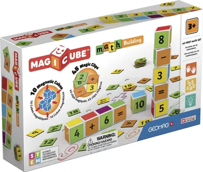 Zdjęcie produktu dla Geomag Magicube Matematyka Budynek 55 Szt