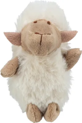 Produktbild von TRIXIE Schaf, Katze, Plüschspielzeug, Beige, Weiß, Plüsch, 100 mm