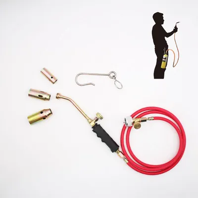 Produktbild von Gasthermischer Unkrautbrenner mit Druckregler Gasbrenner mit 3 Düsen