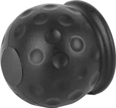 Produktbild von Anhängerkupplung Schutzkappe aus Gummi | AHK Kappe in Golfball-Form | Anhängervorrichtung Abdeckkappe schwarz | Kugelschutzkappe | Universal Abdeckung für PKW Anhängerkupplungen | Witterungsbeständig