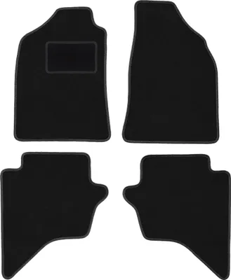 Obrázek produktu pro černé velurové rohože pro: Ford Ranger MK2 pickup 2007-2012