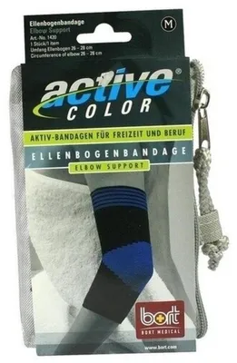 Produktbild von Bort ActiveColor Ellenbogenbandage>>>>Farbe: schwarz Gr. M