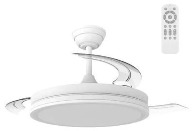 Obrázok produktu pre Tichý stropný ventilátor s LED osvetlením