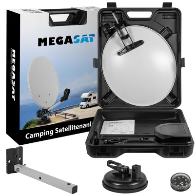 Produktbild von Megasat 0500099, Schwarz, Grau, Stahl, 450 mm, 120 mm, 470 mm, 3,5 kg