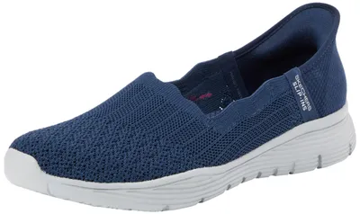 Produktbild von Skechers Damen Seager Believe It Slip-InTurnschuhe, Navy Knit, 41 EU