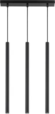 Zdjęcie produktu dla Lampa wisząca nowoczesna dekoracyjna potrójna czarna Sopel 3xG9 3W Sigma Lighting