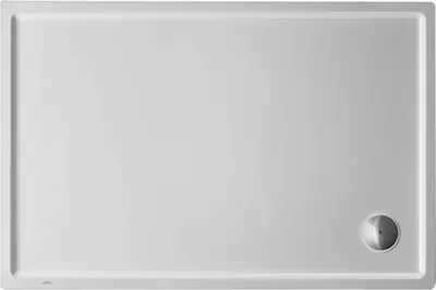Produktbild von Duravit Starck Slimline Rechteck Duschwanne, 1300x900mm, weiß, 720242000000001