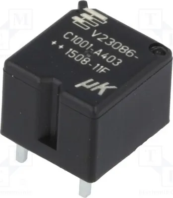Obrázok produktu pre 1x Relé: elektromagnetické, automobilové, 25A, cievka: 12V DC, 254Ω, 1393280-6, elektromagnet