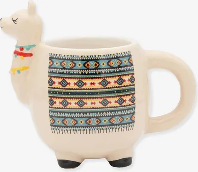 Produktbild von Keramiktasse Lama 350ml Tier-Design Dekorations-Tasse