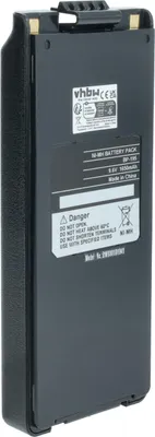 Produktbild von vhbw Akku Ersatz für Icom BP-195, BP-196H, BP-196, BP-196R für Funkgerät, Walkie Talkie (1650 mAh, 9,6 V, NiMH) + Gürtelclip