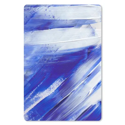 Produktbild von MuchoWow® Mauspad Mousepad Farbe - Design - Blau 40x60 cm - Mousepads - Maus Mat - Pad - Mausunterlage - Schreibtisch Accesoire