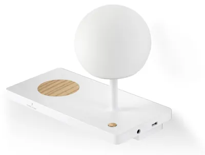 Zdjęcie produktu dla Lampa ścienna NIKO lewa biała Faro Barcelona