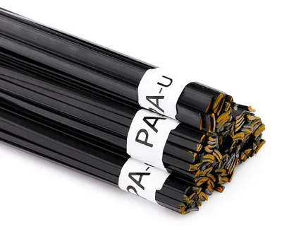 Produktbild von Kunststoffschweißdraht PA-U Schwarz 100g PA6 PA12