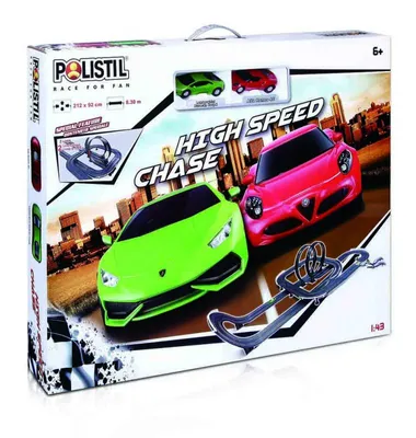 Produktbild von Polistil Autodrom 1:43 Hochgeschwindigkeitsverfolgung