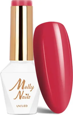 Immagine prodotto di Molly Nails Flamingo Strawberry Smalto ibrido senza HEMA/Di-HEMA, 8 g, n. 147