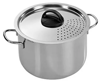 Obrázek produktu pro Barazzoni 42014802280, Nerezová ocel, Ocel, Keramický, Plyn, Halogen, Utěsněná plotna, 22 cm