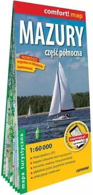 Obrázek produktu pro Mazury Część północna laminowana mapa turystyczna 1:60 000