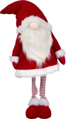 Produktbild von XL wackelnder Wichtel 100cm (125cm) Weihnachten Deko Figur Gnom rot