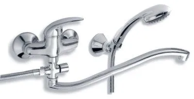Obrázok produktu pre Novaservis Metalia 55 - Vaňová batéria s príslušenstvom, chróm 55033,0
