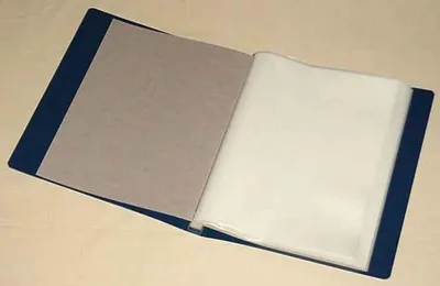 Produktbild von KOBRA Sammelalbum B3, blau, 278 x 325 mm, für 100 Bogen, mit 50 Doppeltaschen