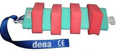 Image de Schwimmgürtel Kinder mit Sicherheitsverschluß 60cm Länge Farbe Rot
