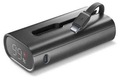 Produktbild von Cellularline LIN-C Powerbank 10.000mAh 20W PD,integriertes USB-C-Kabel