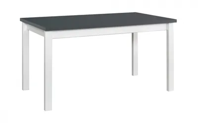 Obrázek produktu pro Jídelní stůl DOROTA 4 - grafit / bílá