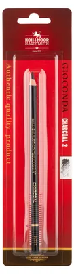 Produktbild von Zeichenkohle Reißkohle- Stift - schwarz Härtegrad 2 / mittel