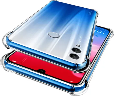 Produktbild von Huawei Honor 10 Lite Hülle, LaimTop Crystal Transparent Weich TPU Bumper Stoßfest Fallschutz Schutzhülle für Huawei Honor 10 Lite