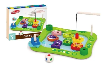 Immagine prodotto di Gioco di destrezza in legno per la pesca