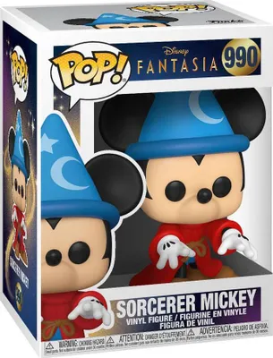 Produktbild von Disney Fantasia - Sorcerer Mickey 990 - Funko Pop! - Vinyl Figur