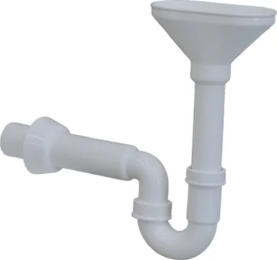 Produktbild von Trichtersiphon für Leckwasser 1 1/2" x 50 mm mit waagerechtem Abgang, G300286