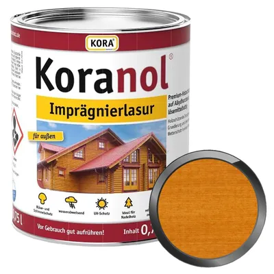 Produktbild von KORA Koranol Imprägnierlasur 0.75 Liter Pinie
